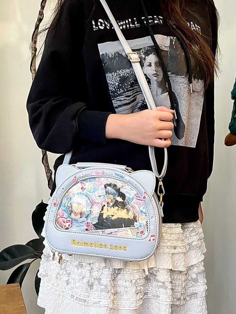 Cute Cat Crossbody Ita Bag