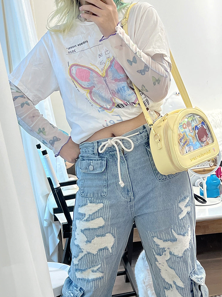 Cute Cat Crossbody Ita Bag