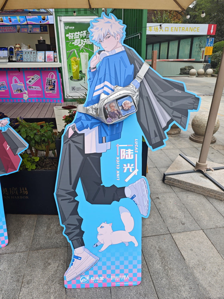 Cute Cat Ita Bag Y2K Style Student Chest Bag