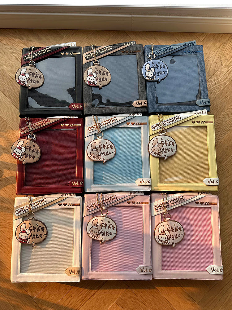 Cute Comic-Style Book Ita Bag with Crossbody and Backpack Design