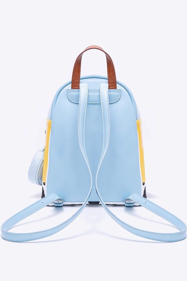 Cute Cow Print Ita Bag Backpack with Charm