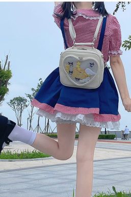Cute Heart Small Ita Backpack