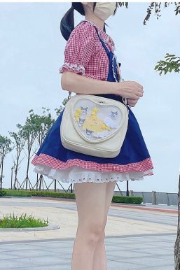 Cute Heart Small Ita Backpack