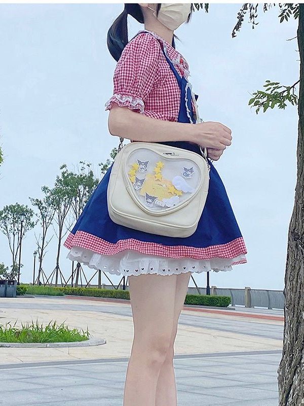 Cute Heart Small Ita Backpack