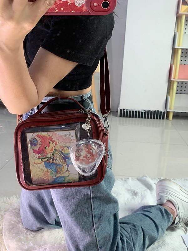 Cute Mini Small Square Pin Ita Bag