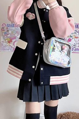 Cute Mini Small Square Pin Ita Bag