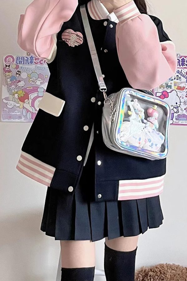 Cute Mini Small Square Pin Ita Bag
