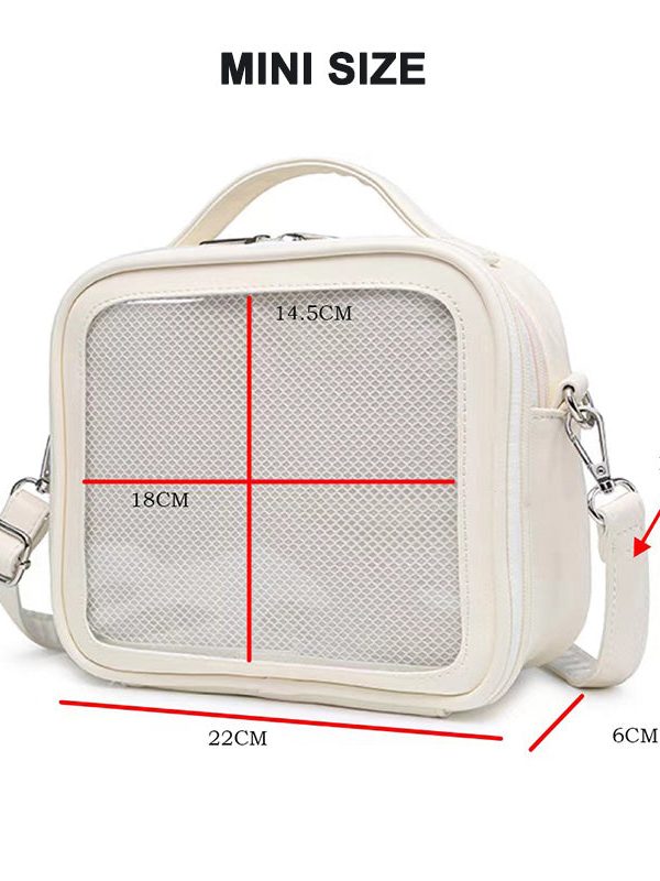 Cute Mini Small Square Pin Ita Bag