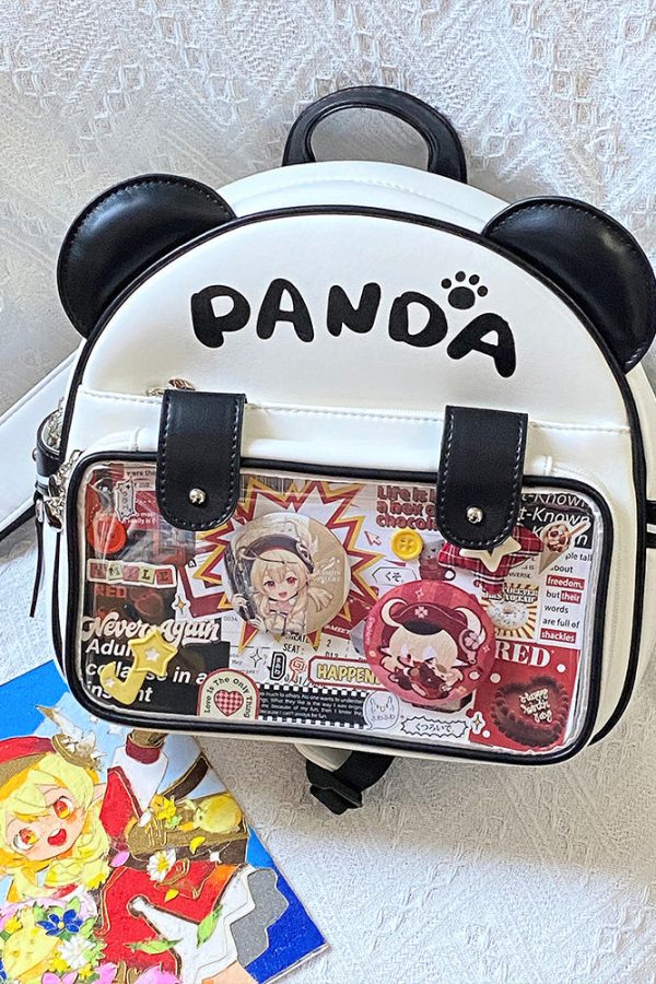 Cute Panda Ita Backpack and School Bag