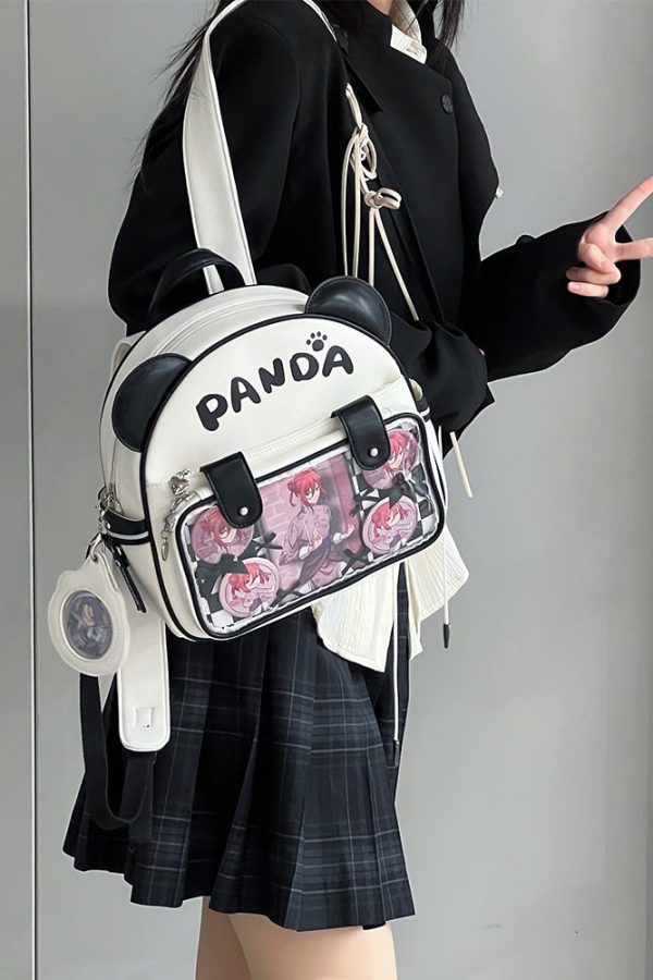 Cute Panda Ita Backpack and School Bag