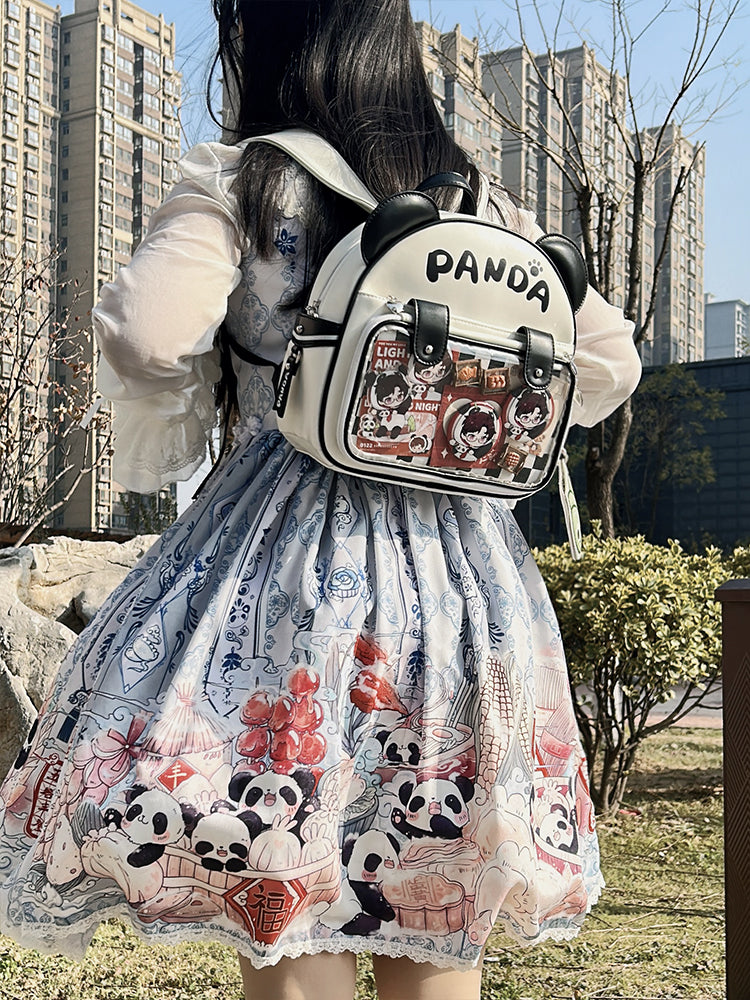 Cute Panda Ita Backpack and School Bag