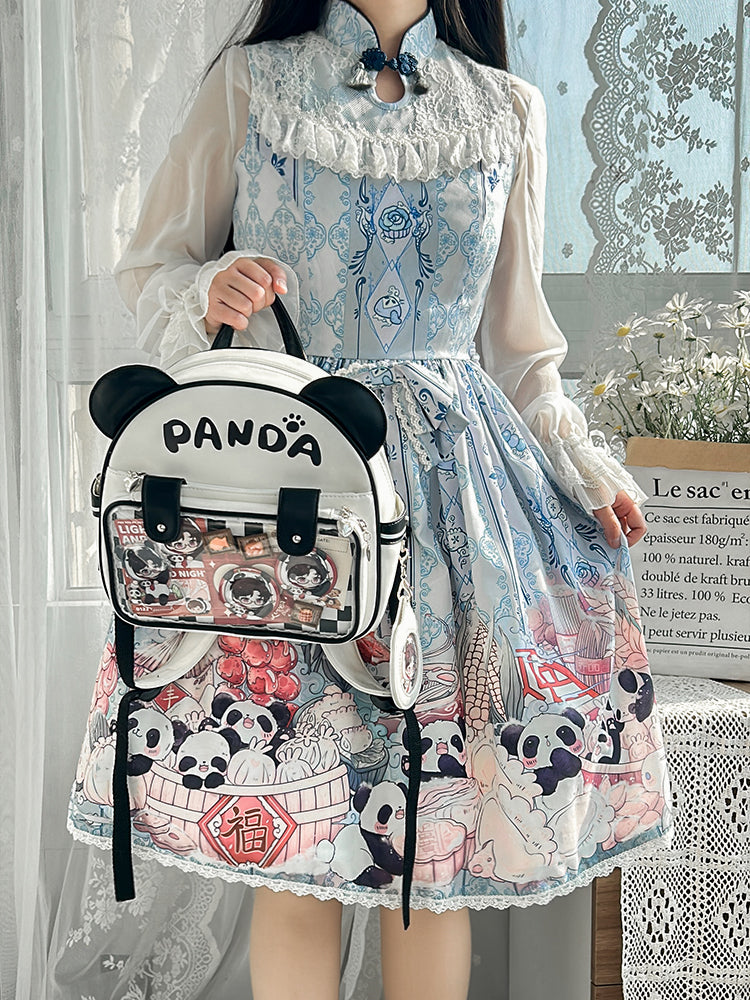 Cute Panda Ita Backpack and School Bag