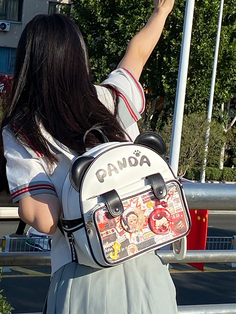 Cute Panda Ita Backpack and School Bag
