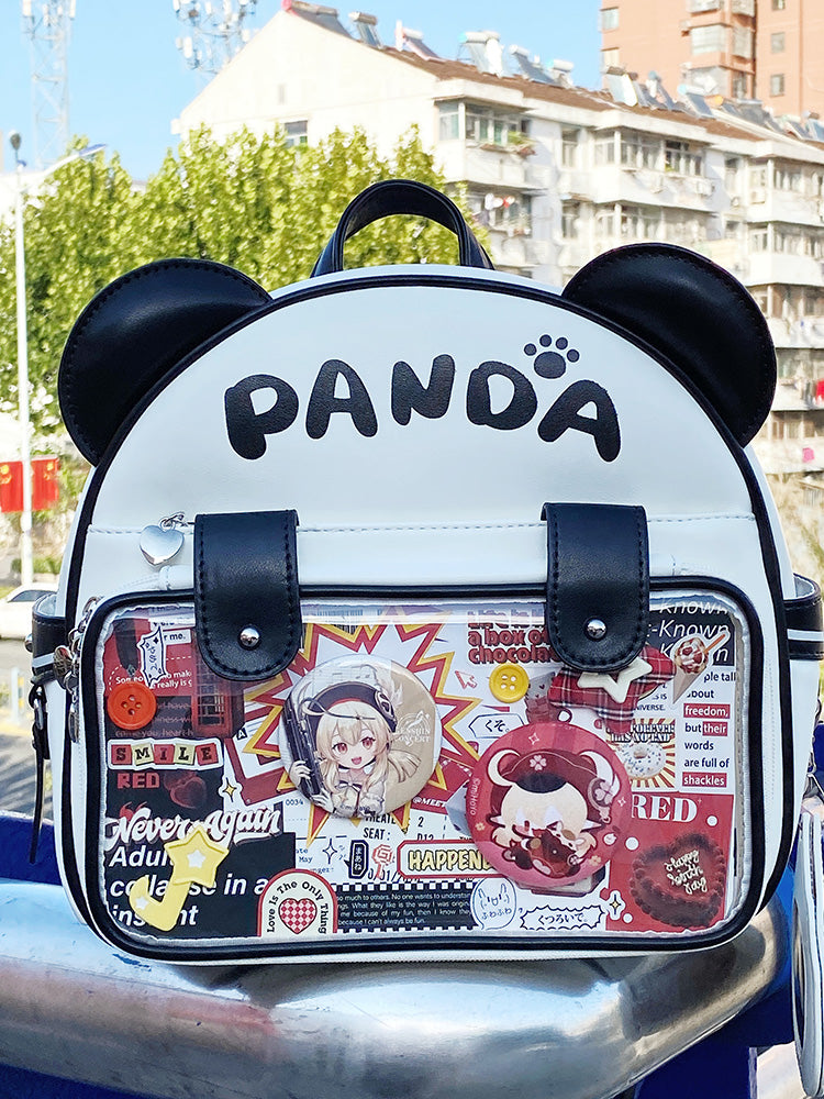 Cute Panda Ita Backpack and School Bag