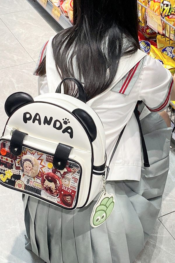 Cute Panda Ita Backpack and School Bag