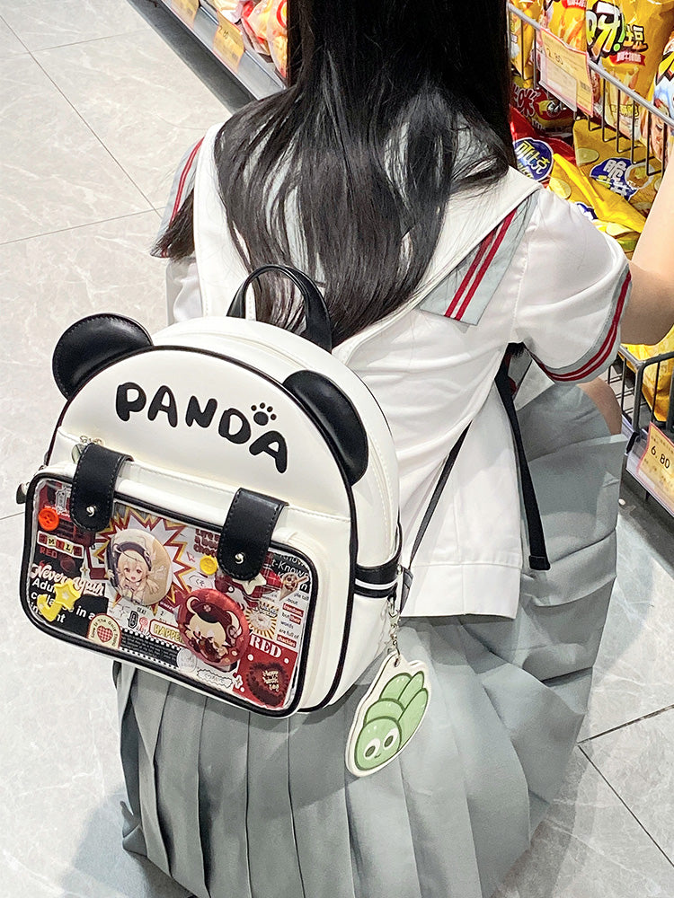 Cute Panda Ita Backpack and School Bag