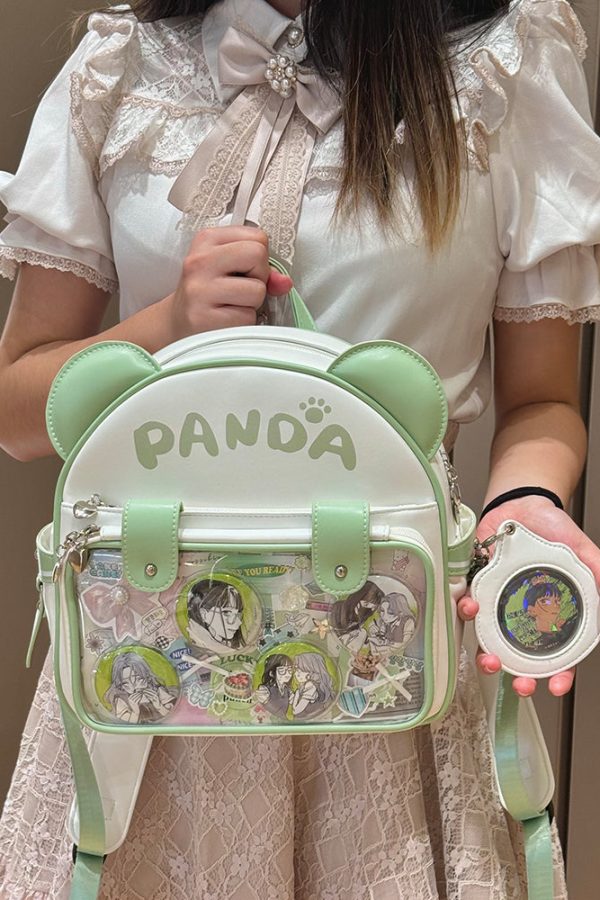 Cute Panda Ita Backpack and School Bag
