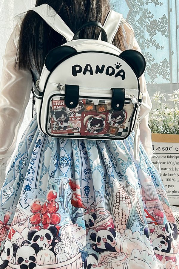 Cute Panda Ita Backpack and School Bag