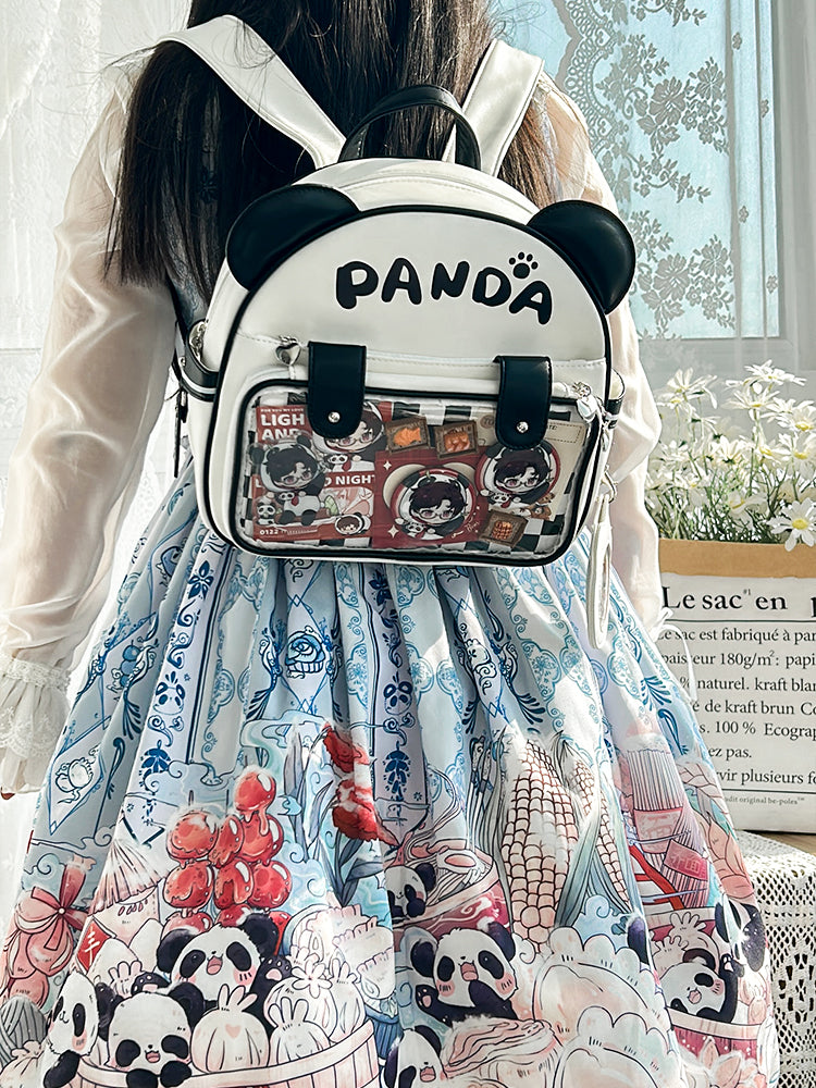 Cute Panda Ita Backpack and School Bag