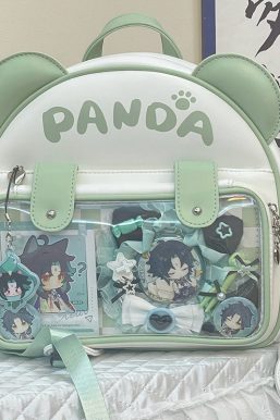 Cute Panda Ita Backpack and School Bag