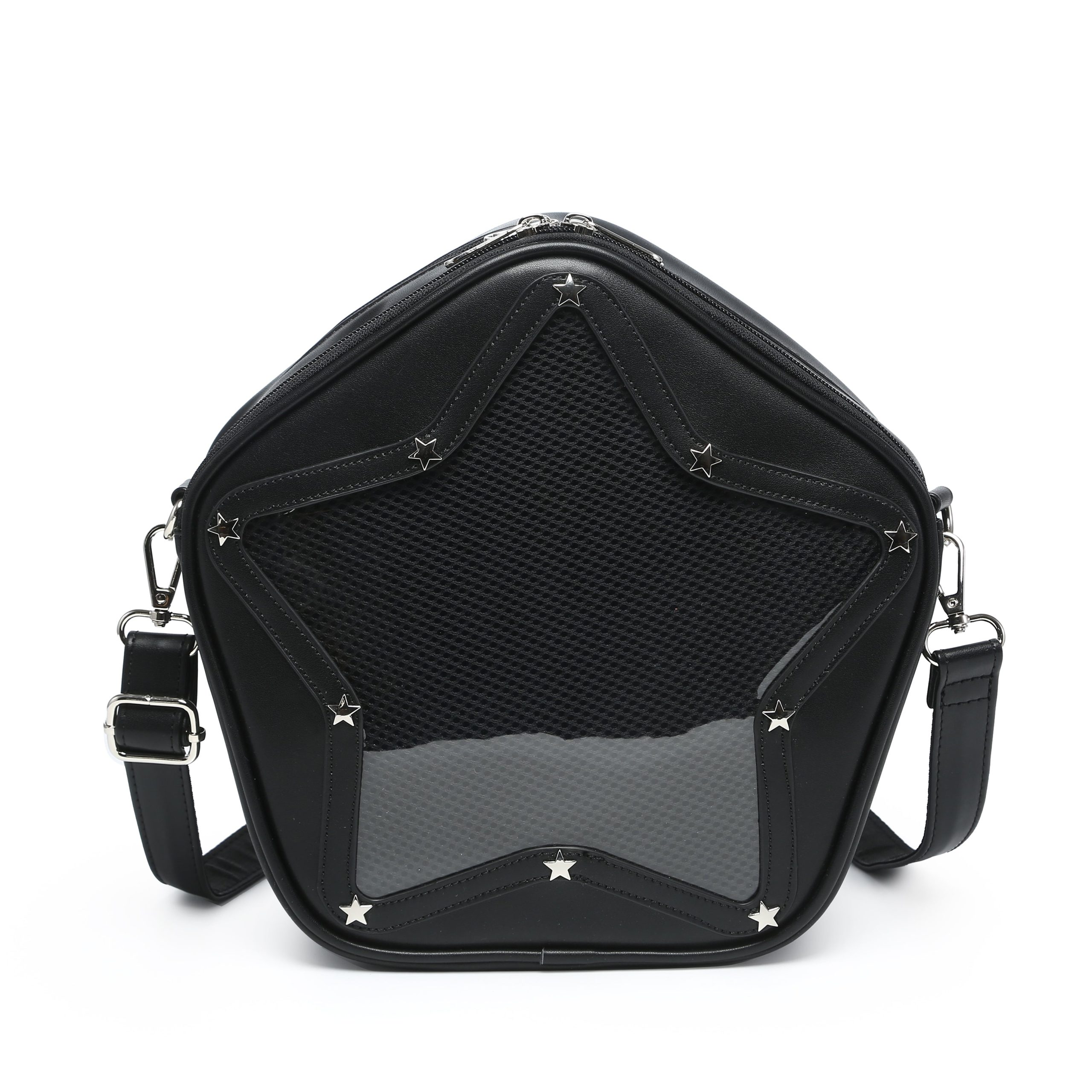 Cute Y2K Small Star Ita Bag for Pins Cute Y2K Small Star Ita Bag for Pins