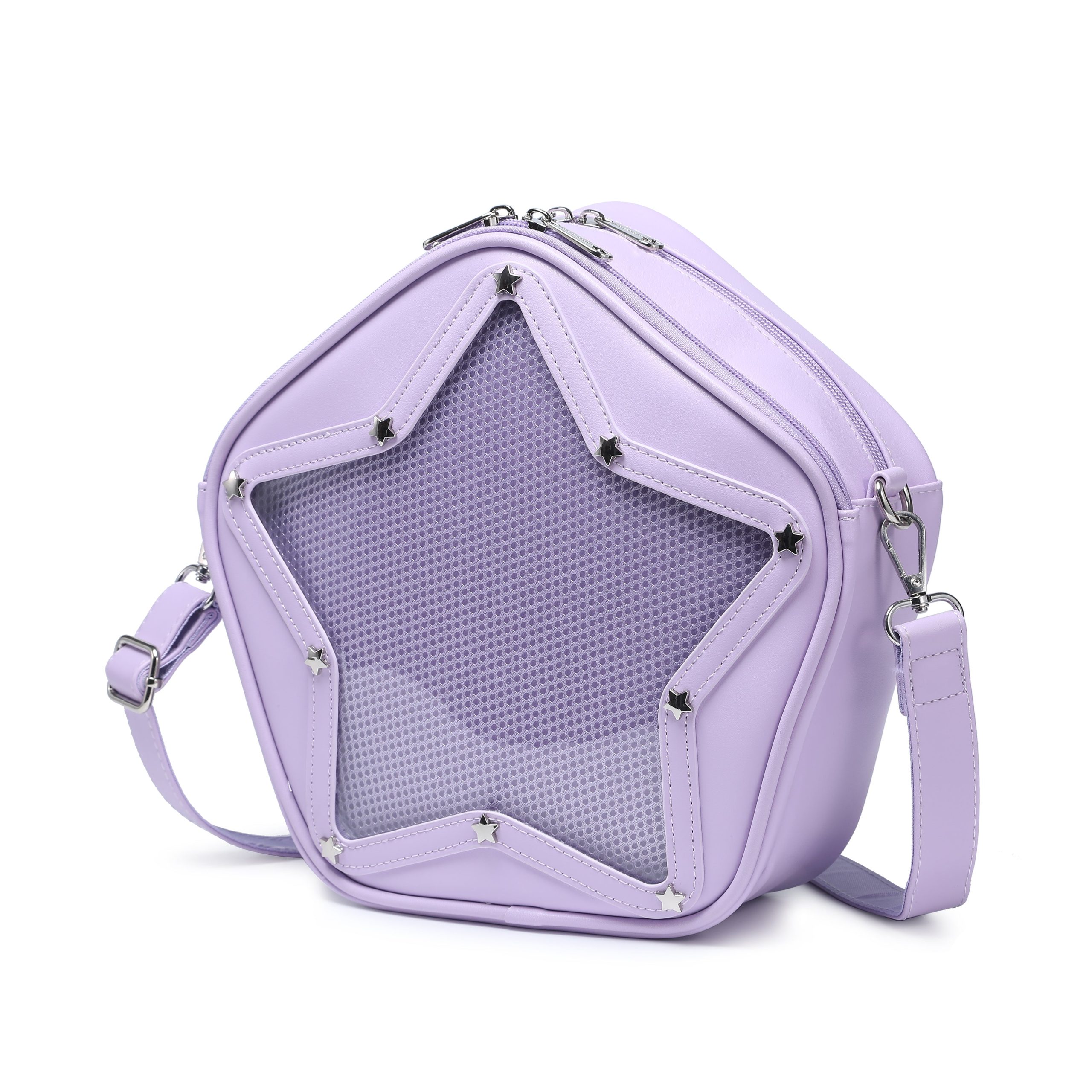 Cute Y2K Small Star Ita Bag for Pins Cute Y2K Small Star Ita Bag for Pins