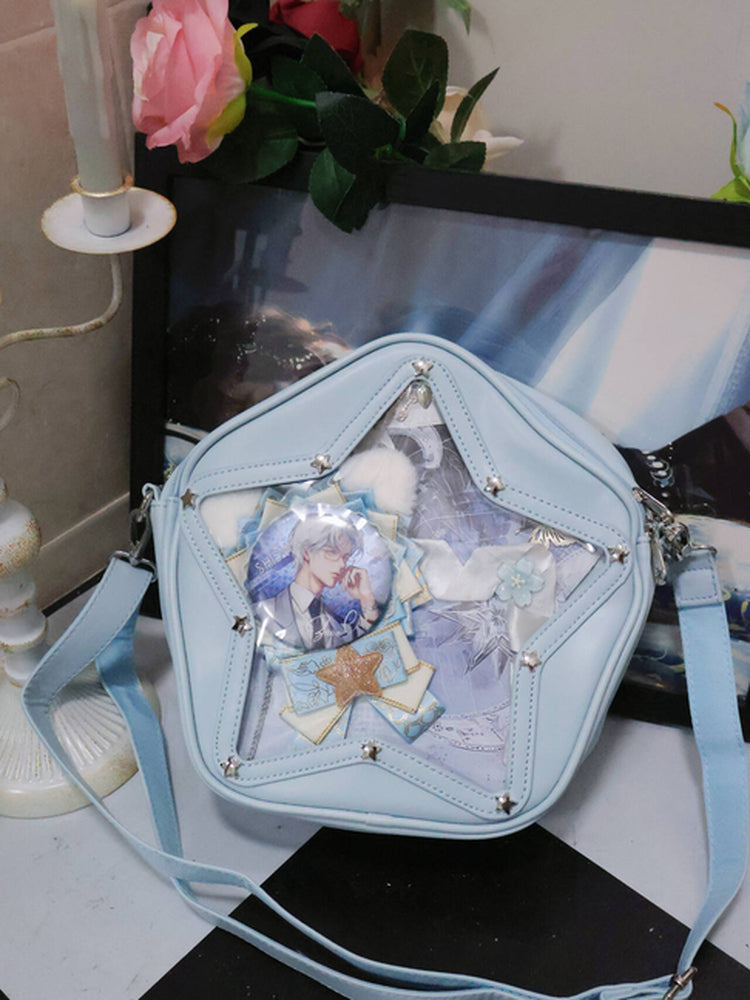 Cute Y2K Small Star Ita Bag for Pins