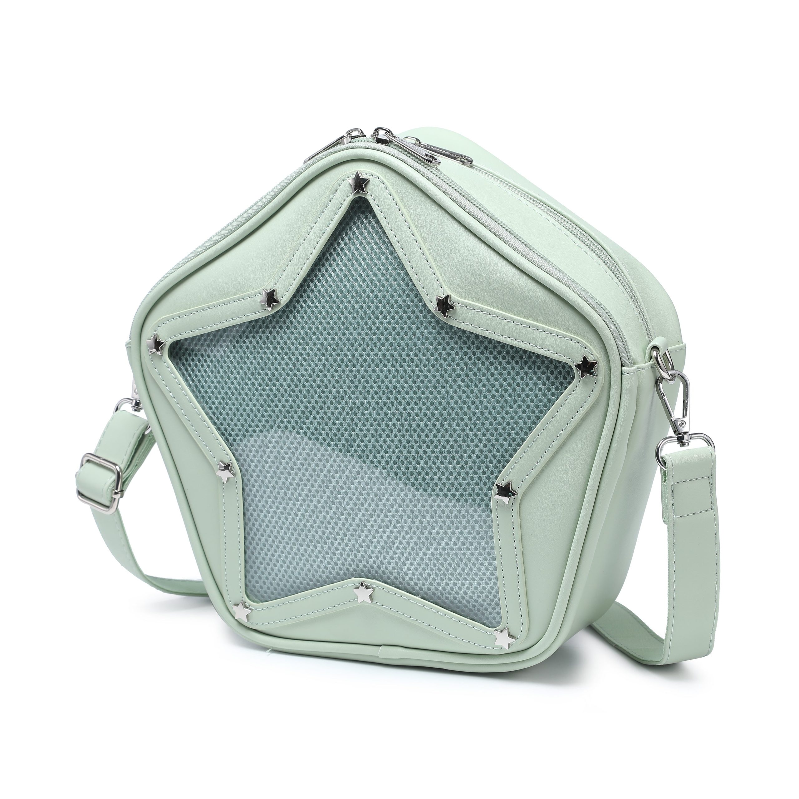 Cute Y2K Small Star Ita Bag for Pins Cute Y2K Small Star Ita Bag for Pins