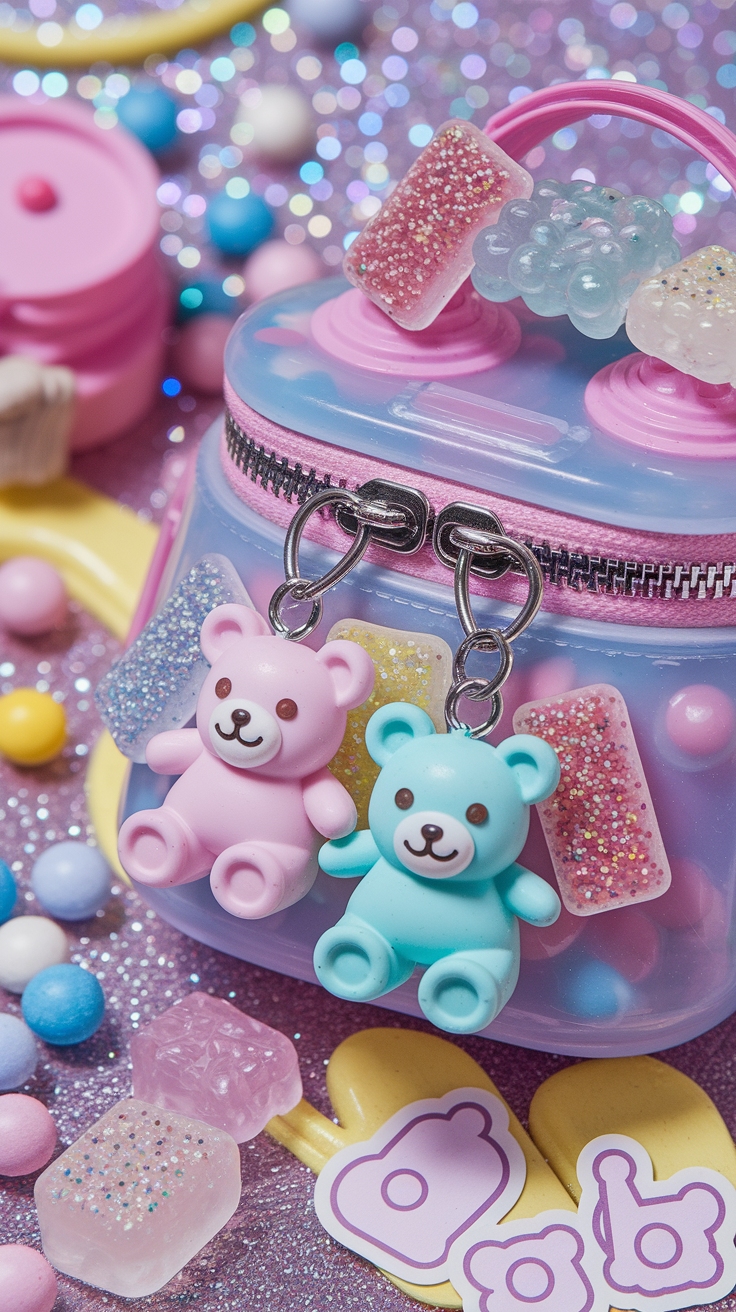 Cute Bag Charms Aesthetic: Elevate Your Accessories Game outfit idea