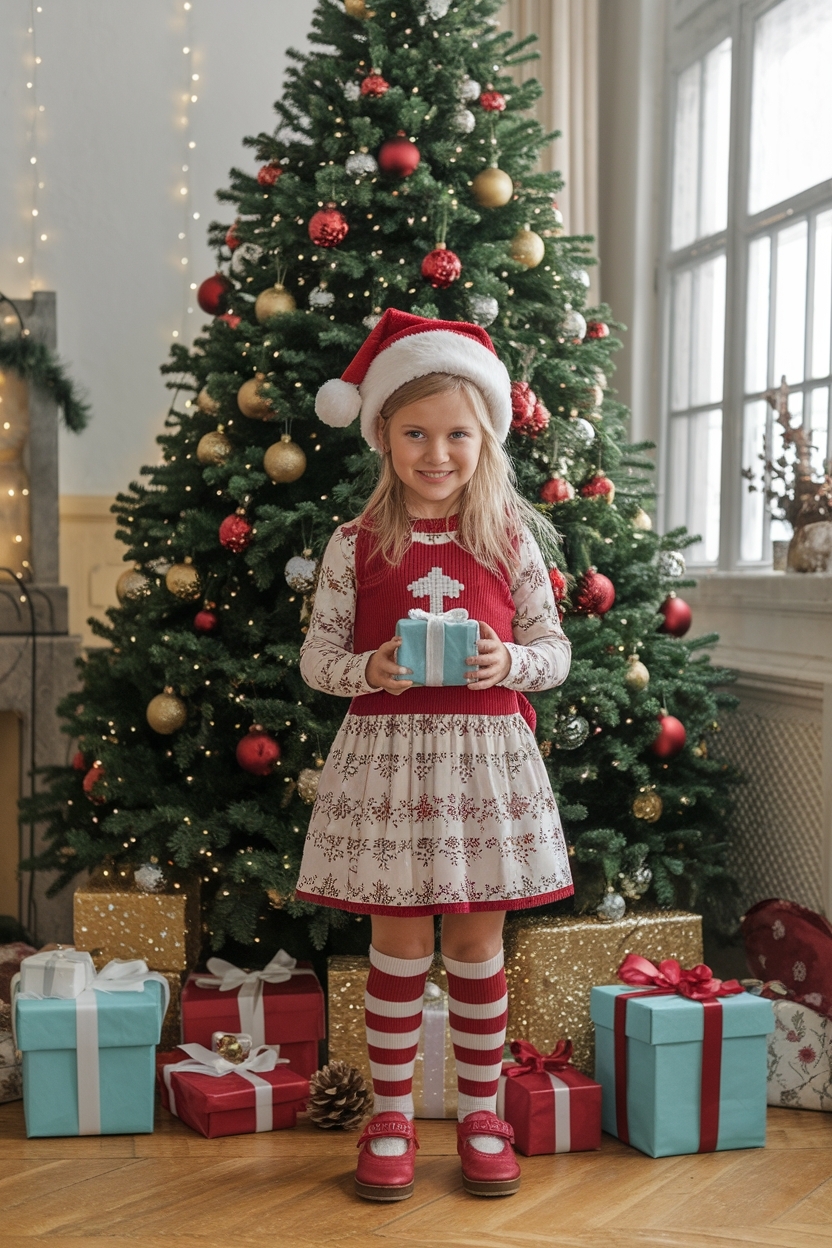 Cute Christmas Outfits Aesthetic for the Holiday Season outfit idea