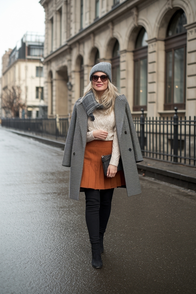 Cute Skirt Outfits for Winter: Chic and Cozy Choices outfit idea
