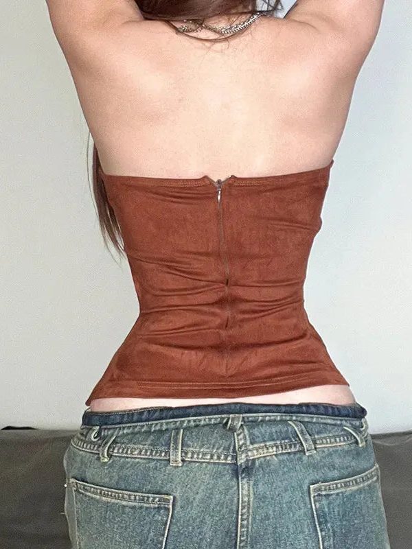 Cyberpunk Cut Out Tube Top