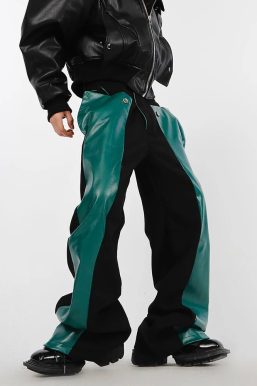 Cyberpunk Faux Leather Pants