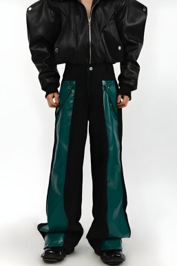 Cyberpunk Faux Leather Pants