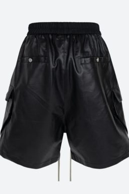 Cyberpunk Faux Leather Shorts