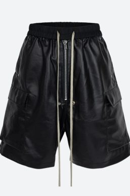 Cyberpunk Faux Leather Shorts
