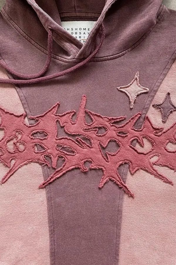 Cyberpunk Futuristic Patch Hoodie