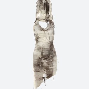 Cyberpunk Hooded Mini Dress