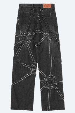 Cyberpunk Patchwork Jeans