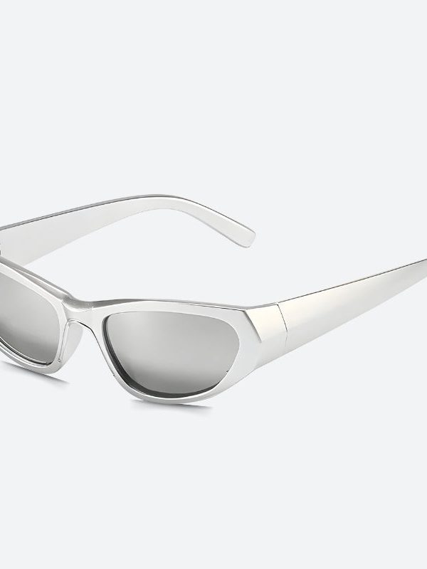 Cyberpunk Rave On Cat Eye Sunglasses