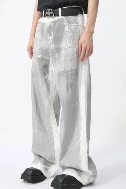 Cyberpunk Silver Pants