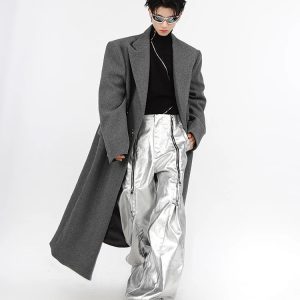 Cyberpunk Zip-Up Parachute Pants