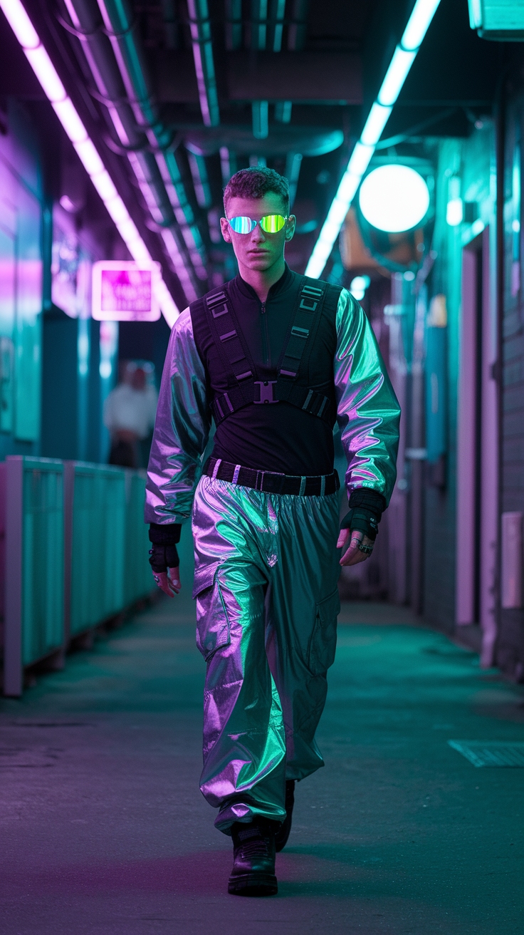 Cyberpunk Fashion Futuristic: A Daring Aesthetic outfit idea