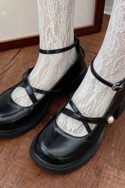 Dark Academia Mary Jane Shoes