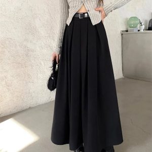 Dark Academia Midi Skirt
