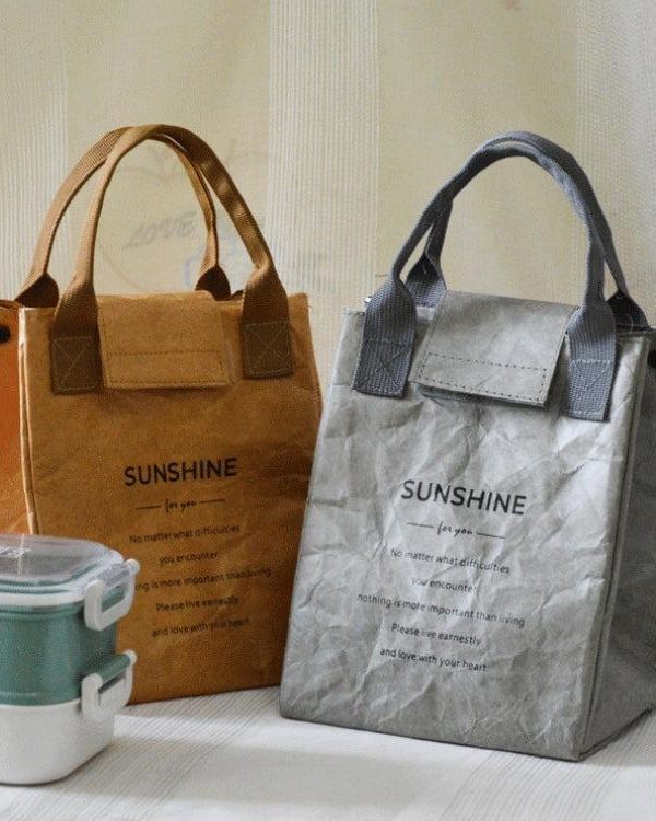 Dark Academia Paper Look Handbag