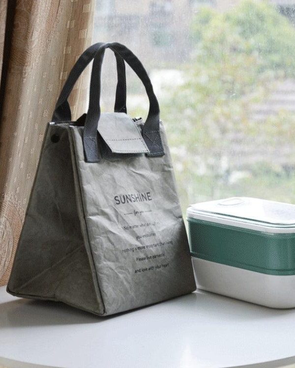 Dark Academia Paper Look Handbag