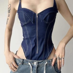 Denim Bodysuit