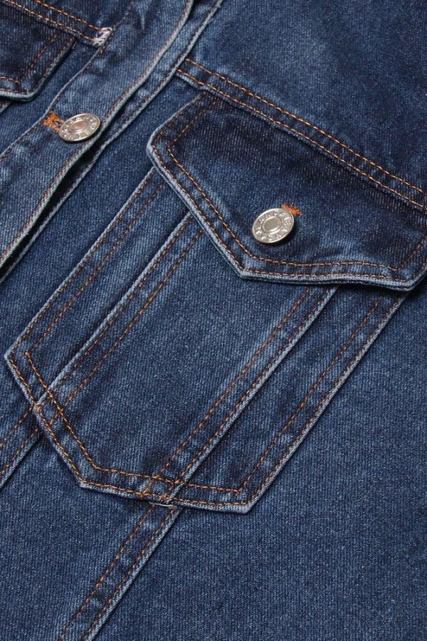 Denim Jacket & Skirt Two Piece Set