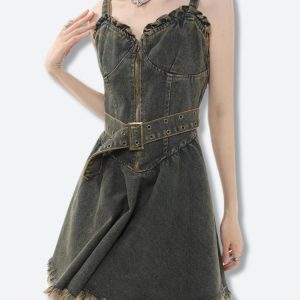 Denim Mini Dress
